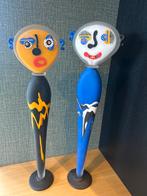 Originele H.W. Handorf  Set van 2 Gesigneerde Sculpturen, Antiek en Kunst, Ophalen of Verzenden