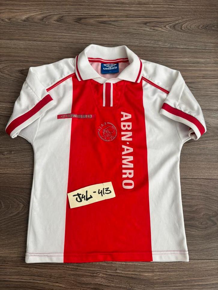 Ajax shirt Champions League, 1998, vintage afca fside tdk 34, Verzamelen, Sportartikelen en Voetbal, Shirt, Ajax, Verzenden