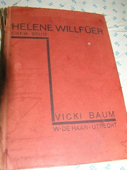Helene Willfuer door Vicky Baum, antiek, Boeken, Romans, Gelezen, Europa overig, Ophalen of Verzenden
