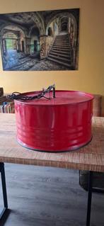 AANBIEDING ! €15 Industriële lamp van oud olievat - Uniek!, Ophalen, Gebruikt, Minder dan 50 cm