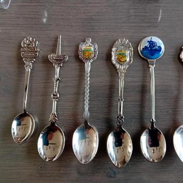  10 Verzilverde  Souvenir Lepeltje  beschikbaar voor biedingen