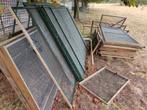 Kattenren Volière panelen Hout en Aluminium
Diverse maten, Ophalen, Zo goed als nieuw