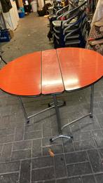 Retro vintage opklaptafel formica, Ophalen of Verzenden, Gebruikt
