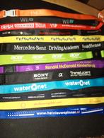 Key cord's van o.a: Ing, Sony, Shell, Wii, Acer. 13 stuks, Verzenden