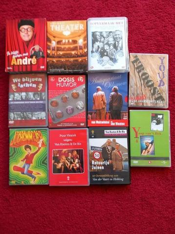 11 Cabaret, Theater en/of Humor dvd's - boxen beschikbaar voor biedingen