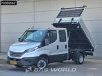 Iveco Daily 35C21 3 zijdige Kipper Dubbel Cabine 210PK 3.0L, Auto's, Automaat, Stof, Euro 6, Iveco