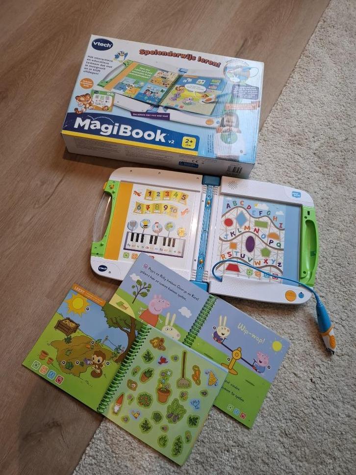 Vtech MagiBook v2 met Peppa Pig, Kinderen en Baby's, Speelgoed | Vtech, Nieuw, 2 tot 4 jaar, Ophalen of Verzenden