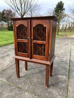 Antieke teak houten wijnkast, Antiek en Kunst, Antiek | Meubels | Kasten, Ophalen