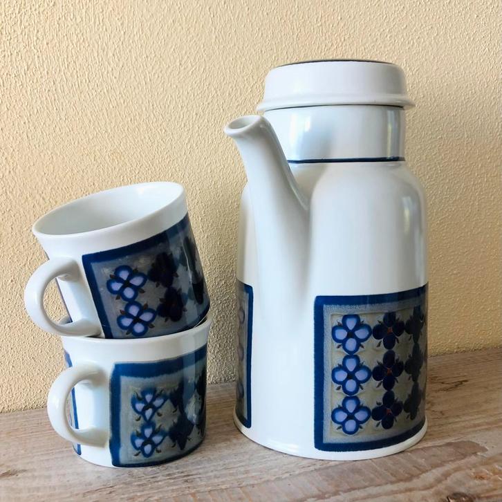 Vintage Koffie servies Royal Doulton Tangier England 1973, Huis en Inrichting, Keuken | Servies, Zo goed als nieuw, Overige typen