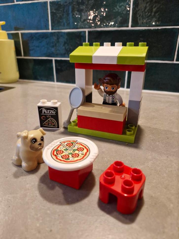 Duplo Pizzeria Set - Compleet!, Kinderen en Baby's, Speelgoed | Duplo en Lego, Zo goed als nieuw, Duplo, Complete set, Ophalen of Verzenden
