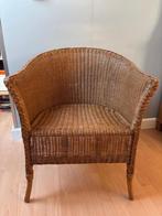 rotan stoel puntgaaf en onbeschadigd, Ophalen, Bruin, Riet of Rotan, Zo goed als nieuw
