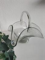 Art glazen mondgeblazen object., Ophalen of Verzenden, Zo goed als nieuw, Rechthoekig, Glas