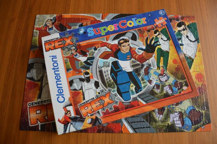 Puzzel: Clementino Generator Rex 250 stukjes, Kinderen en Baby's, Speelgoed | Kinderpuzzels, Zo goed als nieuw, 6 jaar of ouder