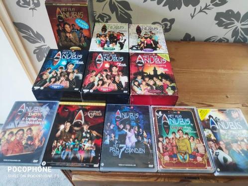 HET HUIS ANUBIS - COMPLETE SERIE  1 T/M 5  + 5 FILMS NIEUWST, Cd's en Dvd's, Dvd's | Tv en Series, Zo goed als nieuw, Actie en Avontuur
