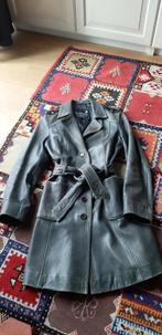 GOOSECRAFT leren trenchcoat, Kleding | Dames, Jassen | Winter, Gedragen, Grijs, Goosecraft, Ophalen of Verzenden