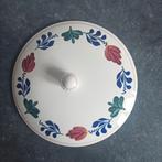 Boerenbont deksel dekschaal., Huis en Inrichting, Keuken | Servies, Ophalen of Verzenden, Aardewerk, Boerenbont, Schaal of Schalen