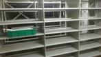 Metalen/houten  archief, magazijn legbord stelling., Huis en Inrichting, Kasten | Stellingkasten, Ophalen, Gebruikt