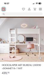Hoogslaper met bureau van Petit Amelie, Kinderen en Baby's, Kinderkamer | Stapelbedden en Hoogslapers, Ophalen, Gebruikt, Hoogslaper