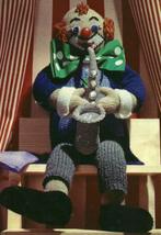 Clown met saxofoon breipatroon, Ophalen of Verzenden, Zo goed als nieuw, Breien, Patroon of Boek