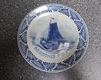 Porceleijne Fles Delft wandbordje Kerstmis 1930, Antiek en Kunst, Ophalen of Verzenden