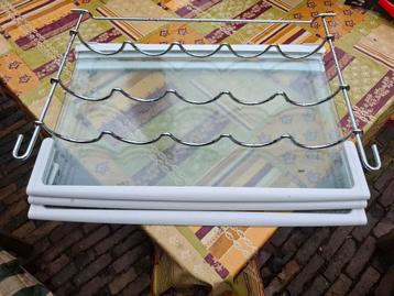 Glasplaten +flessenrek SMEG fab 30 beschikbaar voor biedingen