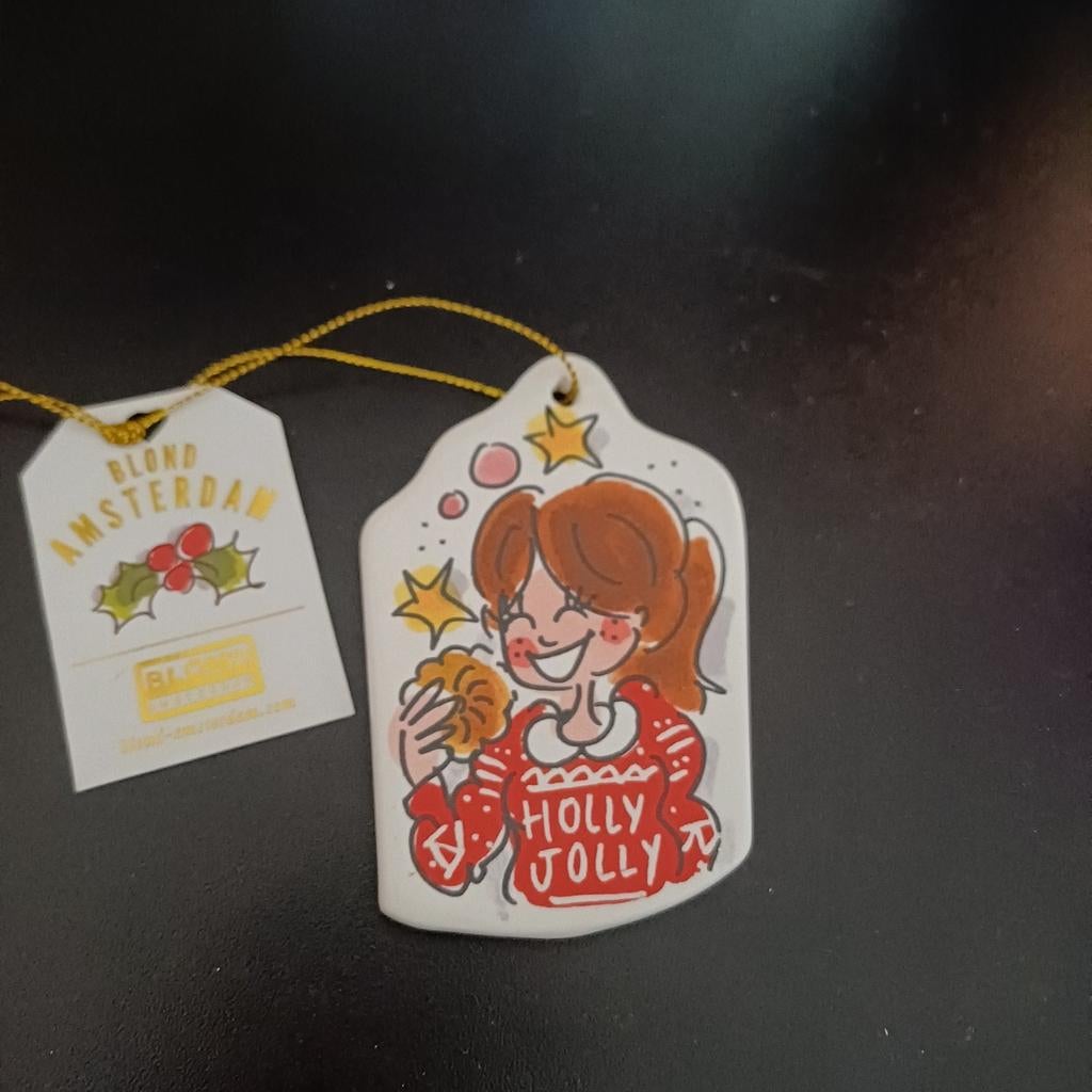 Te koop:  Blond Amsterdam kersthanger nieuw!, Ophalen of Verzenden, Nieuw