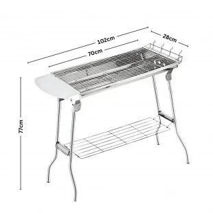 Nieuwe Barbecue Grill 102x77x28cm met draagtas, Tuin en Terras, Houtskoolbarbecues, Nieuw, Ophalen of Verzenden