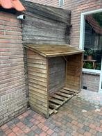 Houthok / houtopslag / brandhoutopslag, Ophalen, Gebruikt, Hout