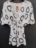 Nieuw katoenen jumpsuit met hartjes, Verzenden, Nieuw, Maat 38/40 (M)
