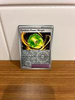 Cynthia’s power weight reverse holo 162/182, Ophalen of Verzenden, Nieuw, Losse kaart