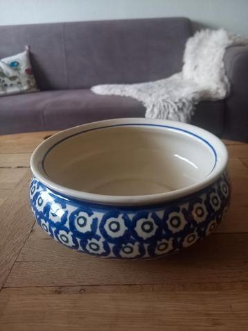 Boleslawiec Kom - Aardewerk, Ø20cm beschikbaar voor biedingen