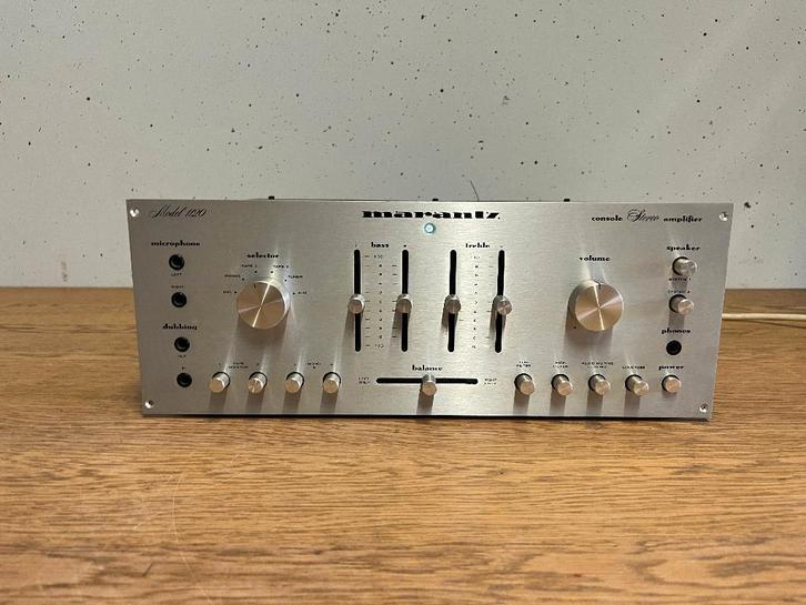 Marantz Model 1120 Stereo Versterker, Audio, Tv en Foto, Versterkers en Receivers, Zo goed als nieuw, Stereo, 60 tot 120 watt
