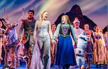 Frozen tickets met korting tot 25 procent.  beschikbaar voor biedingen
