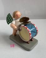 Wendt & Kuhn houten engeltje orkest nr 18 slaginstrument, Antiek en Kunst, Ophalen