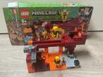 Minecraft Lego 21154, Ophalen of Verzenden, Zo goed als nieuw, Complete set, Lego