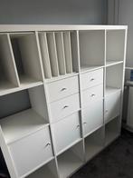 Kallax kast met inzetten, Huis en Inrichting, Ophalen, 100 tot 150 cm, 100 tot 150 cm, 25 tot 50 cm