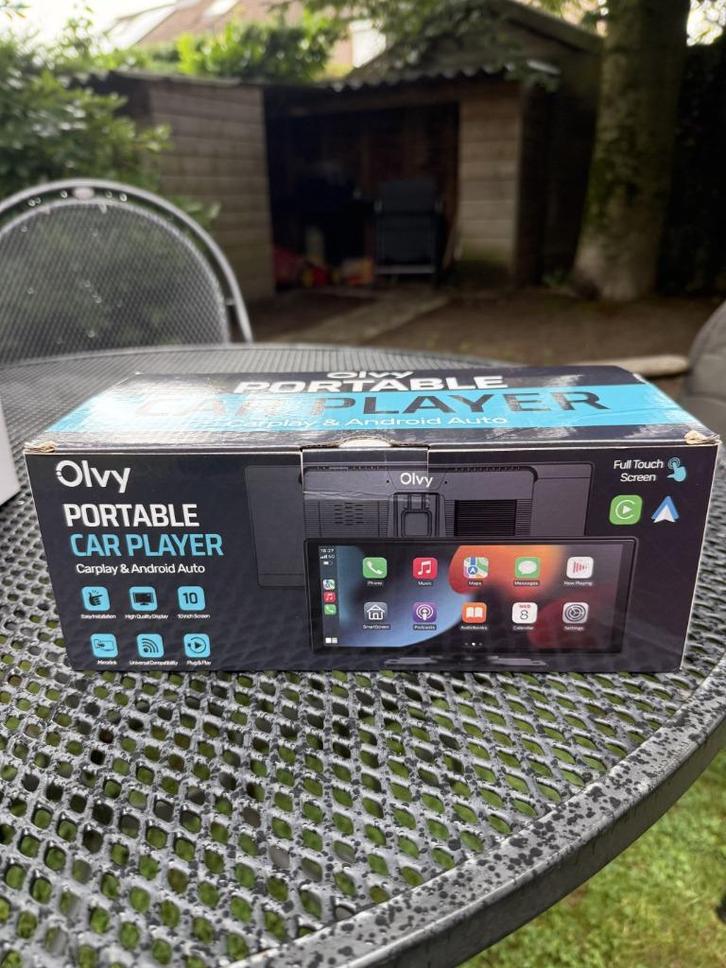 Olvy Carplay Scherm 10 inch, Apple Carplay, Android Auto, Auto diversen, Auto-accessoires, Zo goed als nieuw, Ophalen of Verzenden