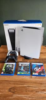Playstation 5 disc,  met  825Gb, Spelcomputers en Games, Spelcomputers | Sony PlayStation 5, Playstation 5, Zo goed als nieuw