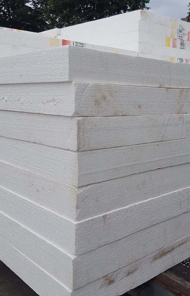 NIEUWE EPS tempex harde isolatie 8 cm isolatieplaten vloer, Doe-het-zelf en Verbouw, Isolatie en Afdichting, Nieuw, Vloerisolatie