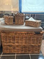 assortiment manden, Huis en Inrichting, Woonaccessoires | Schalen en Manden, Mand, Ophalen of Verzenden, Zo goed als nieuw, Riet
