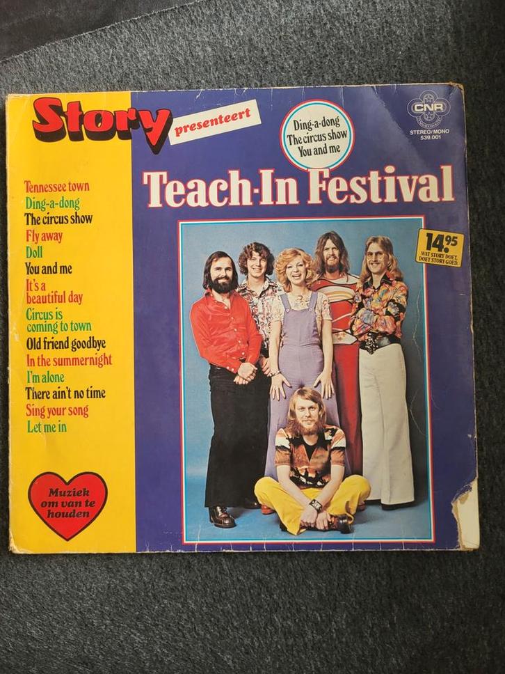 LP. Story presenteert teach-in festival, Cd's en Dvd's, Vinyl | Verzamelalbums, Zo goed als nieuw, 12 inch, Ophalen of Verzenden