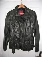 mooi leren dames jack, Ophalen, Zwart, Maat 42/44 (L), Zo goed als nieuw