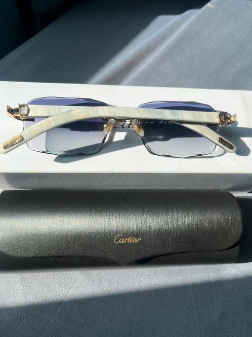 Cartier buffs met diamond cut, Sieraden, Tassen en Uiterlijk, Zonnebrillen en Brillen | Heren, Zo goed als nieuw, Zonnebril, Overige merken