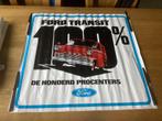 Ford Transit Poster ca. 1969 - De Honderd Procenters 73x70, Ophalen of Verzenden