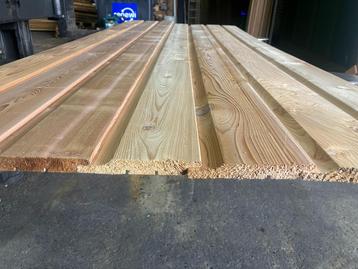 Western Red Cedar-rabatdelen-channelsiding-schutting-gevelde beschikbaar voor biedingen