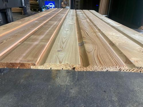 Western Red Cedar-rabatdelen-channelsiding-schutting-gevelde, Tuin en Terras, Palen, Balken en Planken, Nieuw, Planken, 180 tot 250 cm