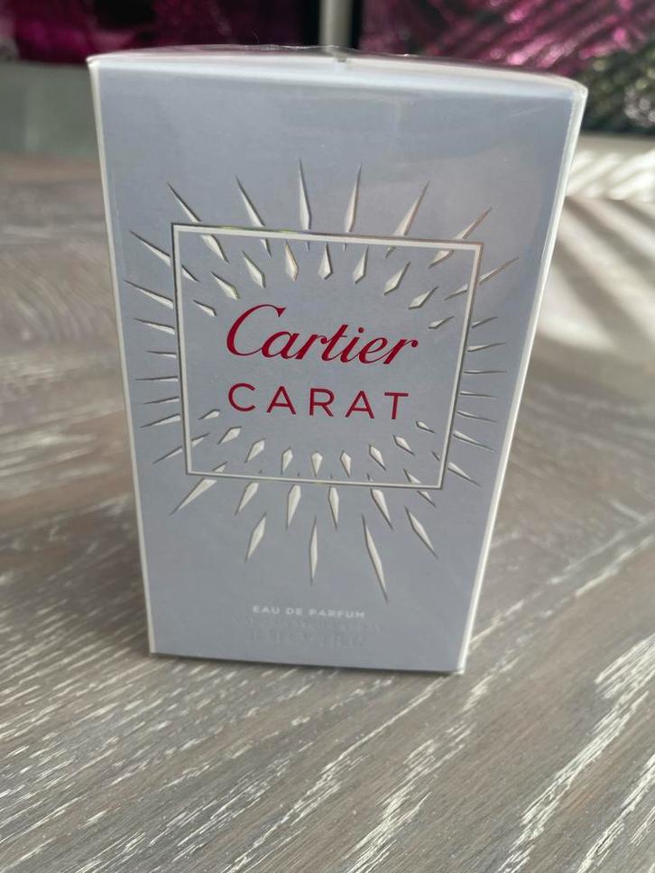 Cartier Carat Eau de Parfum - Nieuw in verpakking 30 ml, Sieraden, Tassen en Uiterlijk, Uiterlijk | Parfum, Nieuw, Ophalen of Verzenden