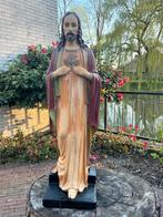 Zeldzaam Belgisch heiligenbeeld ❤️ Jezus heilig hart, Antiek en Kunst, Antiek | Religie, Ophalen of Verzenden