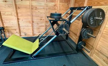 Leg press / benen apparaat plate loading 45 grade  beschikbaar voor biedingen