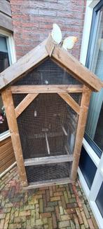 Vogel hok, Ophalen, Zo goed als nieuw, Hout, Vogelkooi